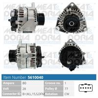 Generator / Alternator MEAT & DORIA, Cod: 5610040