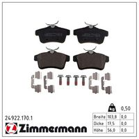 комплект спирачно феродо, дискови спирачки