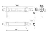 Thumbnail - Koeler, uitlaatterugvoering - CE44000P - MAHLE