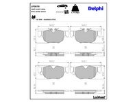 комплект спирачно феродо, дискови спирачки
