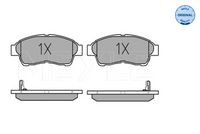 комплект спирачно феродо, дискови спирачки