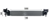 Thumbnail - Intercooler, inlaatluchtkoeler - CI614000P - MAHLE