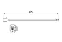 Warnkontakt, Bremsbelagverschleiß