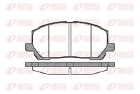 комплект спирачно феродо, дискови спирачки