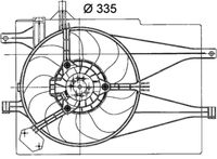 Thumbnail - Koelventilatorwiel - CFF203000P - MAHLE