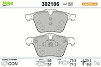 Bremsbelagsatz, Scheibenbremse