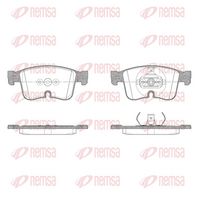 комплект спирачно феродо, дискови спирачки