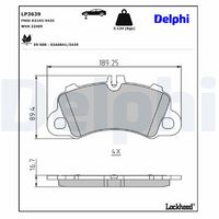 Bremsbelagsatz, Scheibenbremse