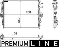 Thumbnail - Radiateur - CR1184000P - MAHLE