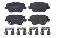 комплект спирачно феродо, дискови спирачки