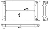 Thumbnail - Radiateur - CR415000P - MAHLE