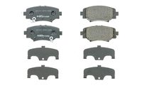 комплект спирачно феродо, дискови спирачки