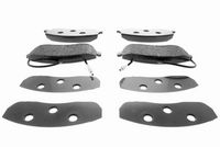 комплект спирачно феродо, дискови спирачки