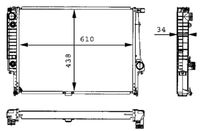 Thumbnail - Radiateur - CR326001S - MAHLE
