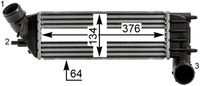 Thumbnail - Intercooler, inlaatluchtkoeler - CI23000P - MAHLE