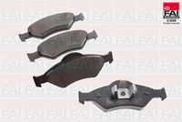 комплект спирачно феродо, дискови спирачки