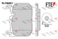 Bremsbelagsatz, Scheibenbremse