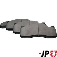 комплект спирачно феродо, дискови спирачки