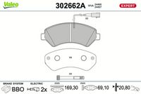 Bremsbelagsatz, Scheibenbremse