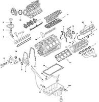 Dichtungsvollsatz, Motor