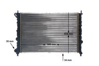 Thumbnail - Radiateur - CR588000S - MAHLE