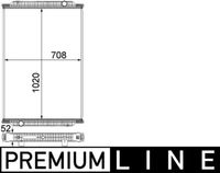Thumbnail - Radiateur - CR1010000P - MAHLE