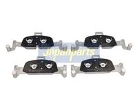 комплект спирачно феродо, дискови спирачки