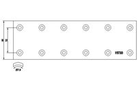 TEXTAR Remvoeringsset, trommelrem 2