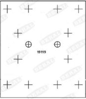 BERAL Remvoeringsset, trommelrem 2