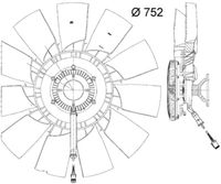 Thumbnail - Koelventilatorwiel - CFF482000P - MAHLE