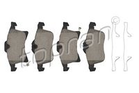 комплект спирачно феродо, дискови спирачки