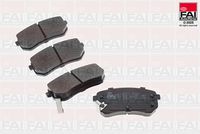 Set placute frana,frana disc FAI AutoParts, Cod: BP273