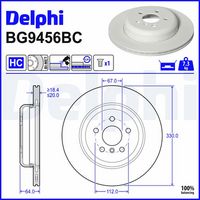 Disc frana DELPHI, Cod: BG9456BC
