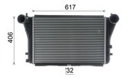 Thumbnail - Intercooler, inlaatluchtkoeler - CI83000P - MAHLE