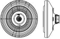 Thumbnail - Koppeling, radiateurventilator - CFC212000P - MAHLE