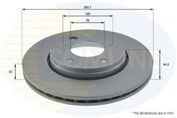 Disc frana COMLINE, Cod: ADC1453V