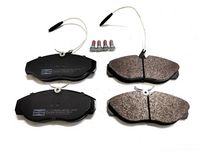 Bremsbelagsatz, Scheibenbremse