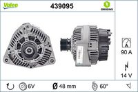 Generator / Alternator VALEO, Cod: 439095