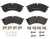 Комплект спирачно феродо, дискови спирачки P 85 168 BREMBO