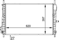 Thumbnail - Radiateur - CR1347000S - MAHLE