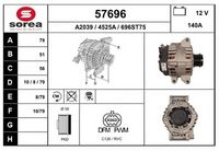 Generator / Alternator EAI, Cod: 57696