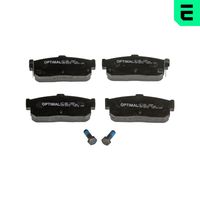 Комплект спирачно феродо, дискови спирачки BP-12424 OPTIMAL