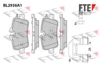 Bremsbelagsatz, Scheibenbremse