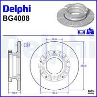 Disc frana DELPHI, Cod: BG4008