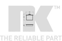 Bremsbelagsatz, Scheibenbremse