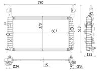 Thumbnail - Radiateur - CR2120000P - MAHLE