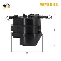 Degvielas filtrs WF8543 WIX FILTERS