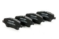 комплект спирачно феродо, дискови спирачки