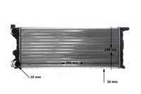 Thumbnail - Radiateur - CR597000S - MAHLE