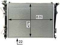 Thumbnail - Radiateur - CR1338000S - MAHLE